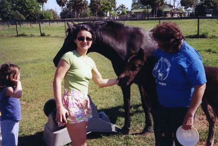 AlinaWithBabyHorseInFlorida_200404