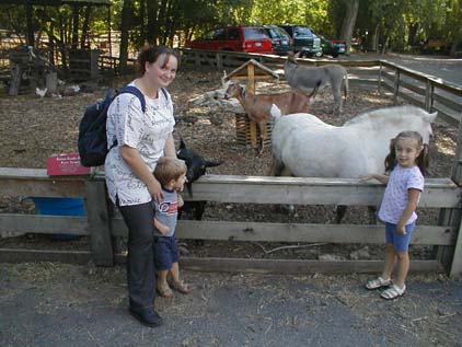 Mihaela Sydney and Avyn at Arabian Knights Farm