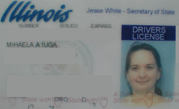 Mihaela drivers license