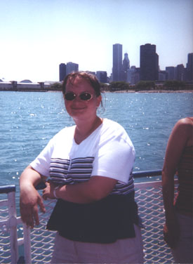 Mihaela On Lake Michigan