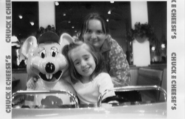 At Chuck E. Cheese Kids Restaurant